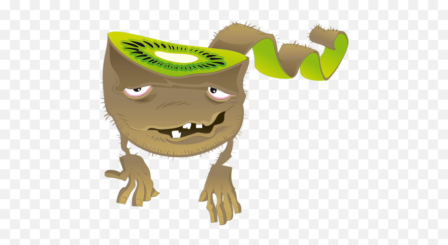 Gifs Divertidos - Monster Fruit Cartoon Emoji,Expressões Faciais Emoticons