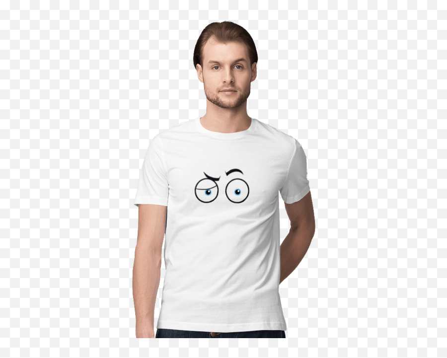 Womenu0027s Sweatshirt With Print Eyes Of Emotion Hmm - Man Emoji,Emotion Eyes Description