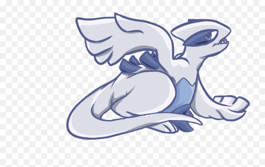 Chibi Lugia Pokécharms - Chibi Lugia Emoji,Chibi Suprised Emotion