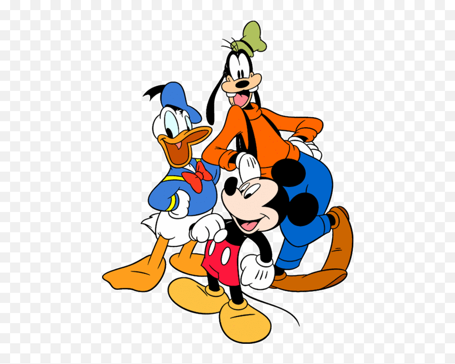 Animated Heroes - Mickey Mouse Goofy Y Donald Emoji,Disney Characters Emotions