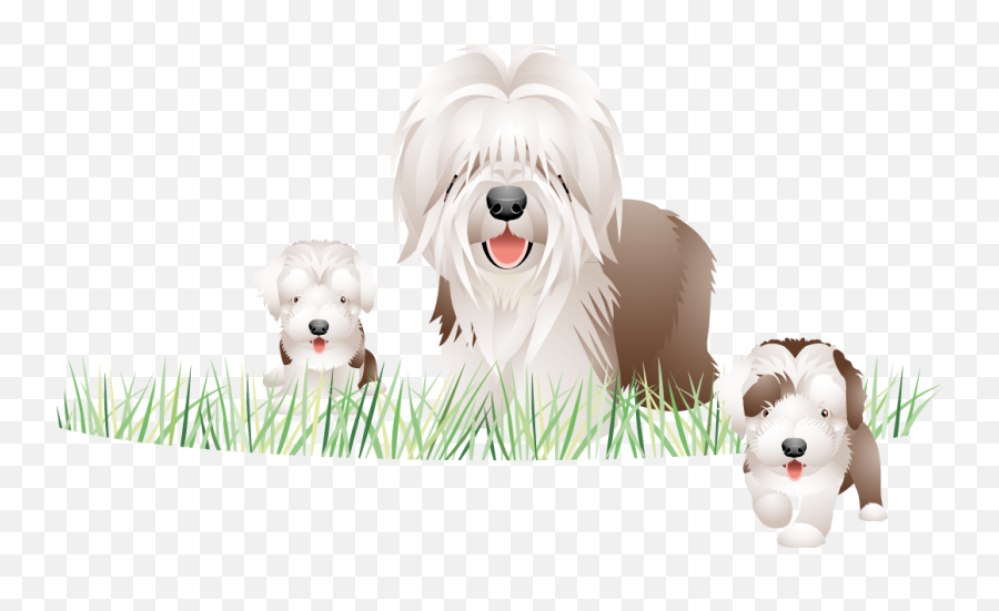 Discover Trending - Vulnerable Native Breeds Emoji,Old English Sheep Dog Emoji