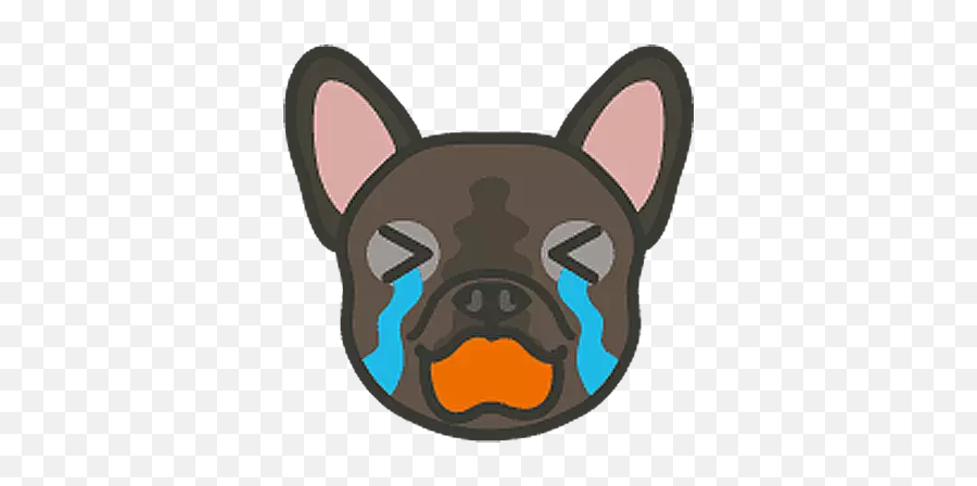 French Bulldog - French Bulldog Emoji,Whatsapp Rabbit Emoticon