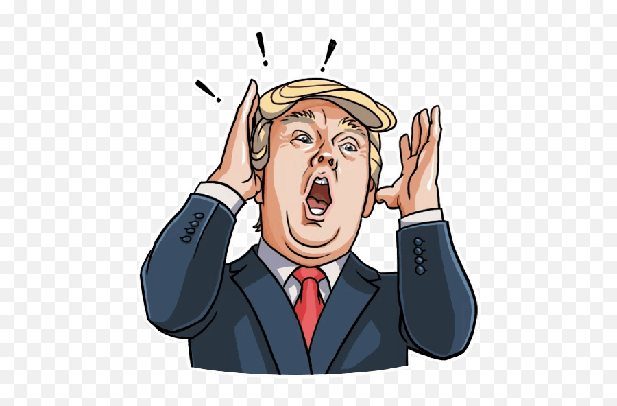 Donald Trump Stickers Pack By Oleg Sul - Worker Emoji,Funny Donald Trump Emojis