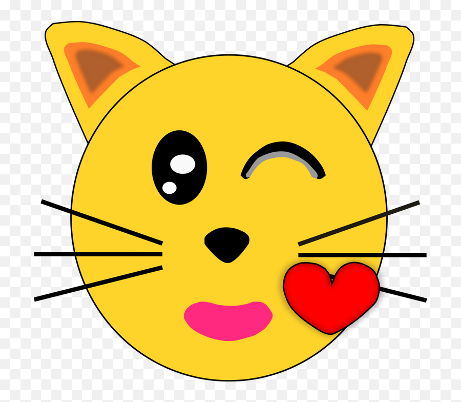 The Enamorad Cat U2014 Hive - Hautschichten Emoji,Hola Emoji
