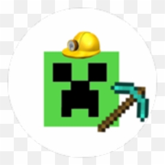 Miner Creeper - Pico De Minecraft De Diamante Emoji,Miner Emoticon