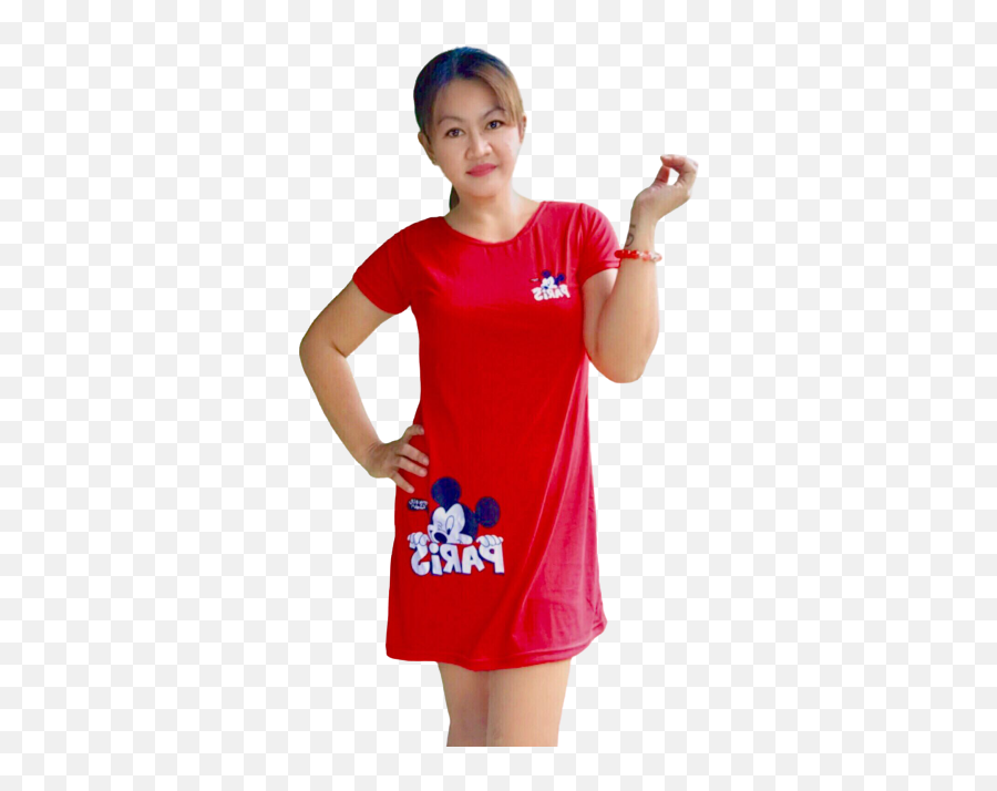 Wholesale Price Mickeymouse Mini Dress T - Shirt Dress Cartoon Short Sleeve For Women Lady Random Ship Out Assorted Cheap Price Short Sleeve Emoji,Cute Emoji Clothes