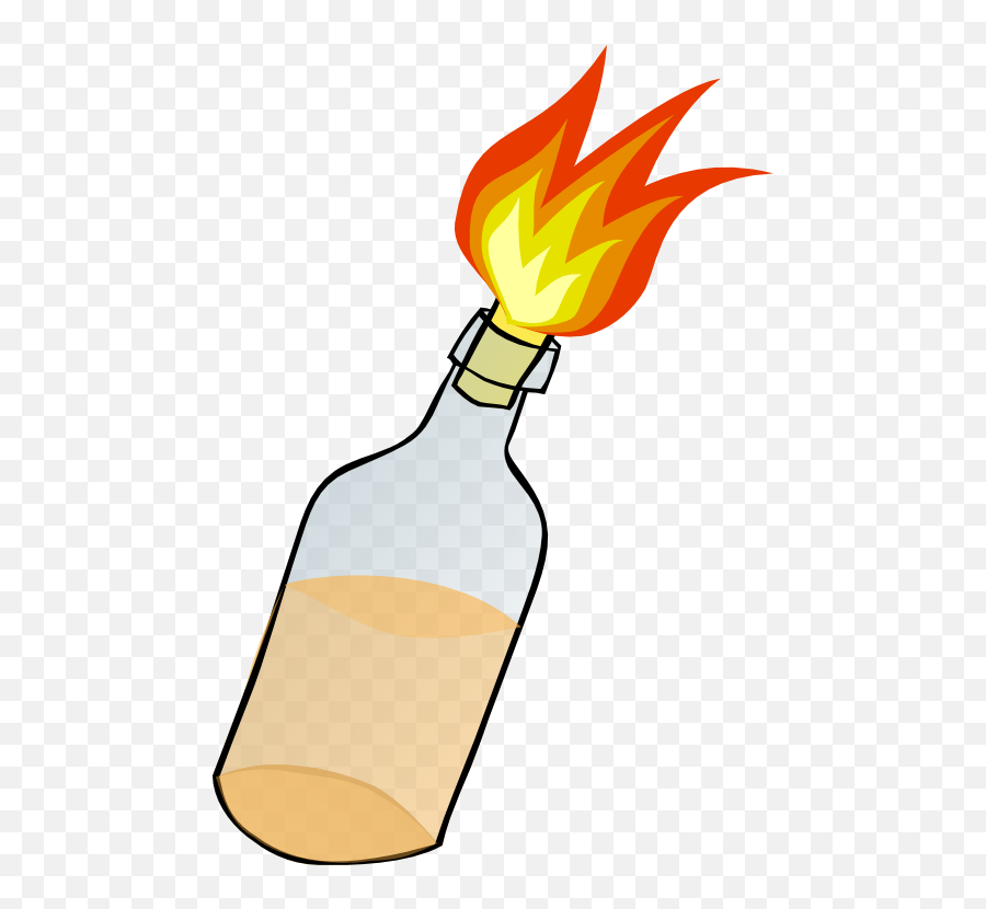Molotov Cocktail Clipart I2clipart - Royalty Free Public Emoji,Cocktail Emoticons Facebook