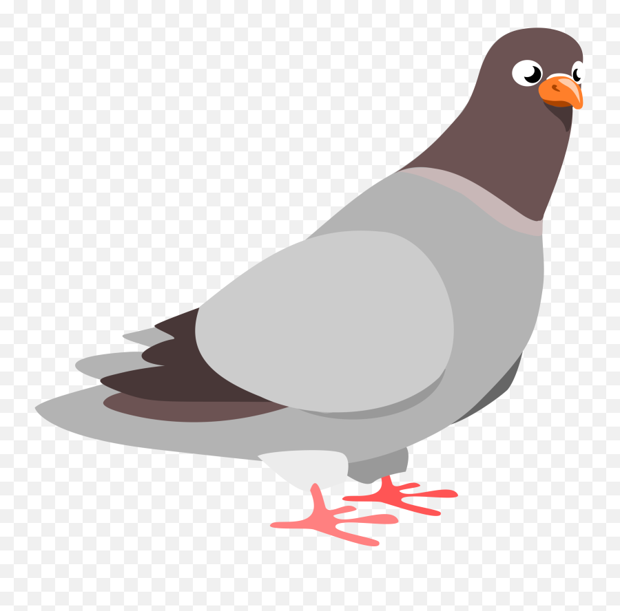 Free Clip Art - Pigeon Clipart Emoji,Shooting A Bird Emoji