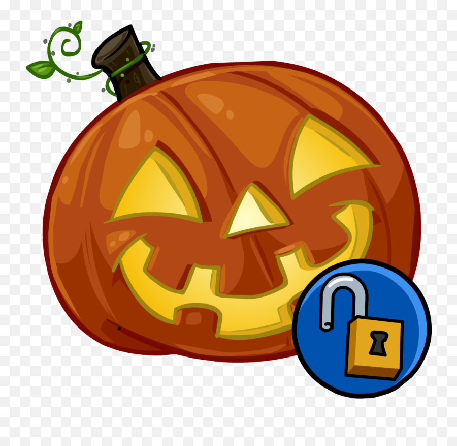 Glowing Pumpkin Head Club Penguin Wiki Fandom Emoji,Pumkin Emoji I Love You