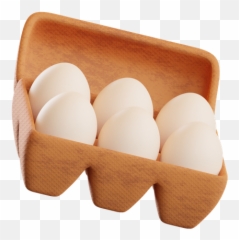 Premium Egg Tray 3d Illustration Download In Png Obj Or Emoji,Chicken Hatchling Emoji Discord