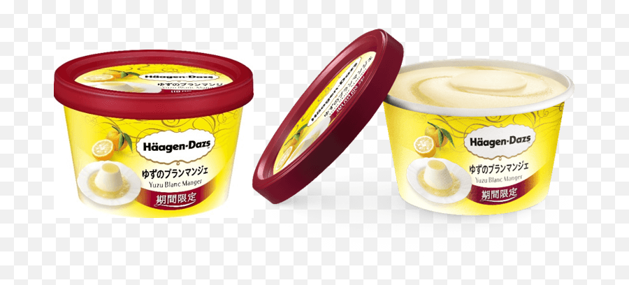 Häagen - Dazs Releases Mouthwatering Yuzu Orange Blanc Manger Emoji,Onigiri Emoji Copy And Paste