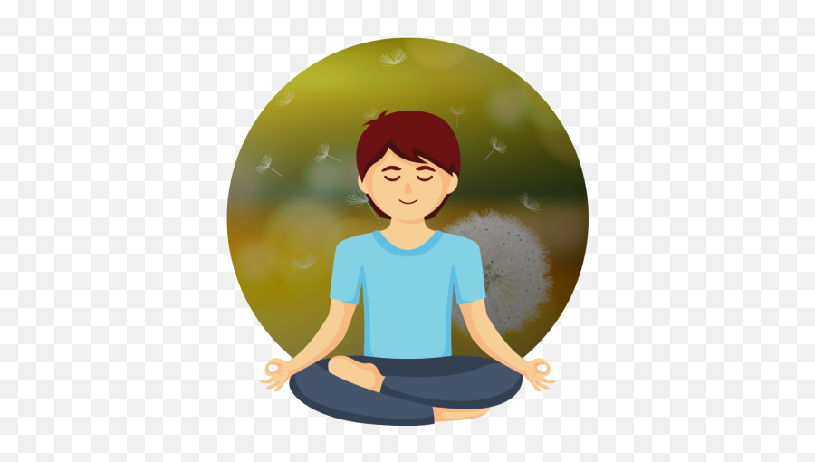 Meditation Clipart Calmness Meditation Calmness Transparent - Calm Clip Art Emoji,Lotus Position Emoji