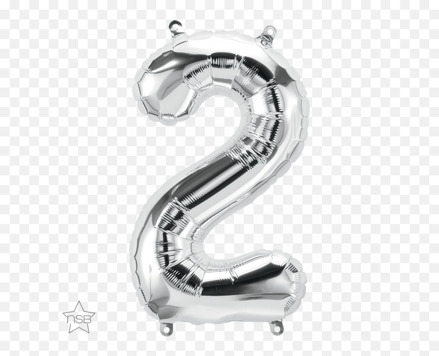 34 Number Age 22nd Birthday - Two Silver Shape Foil Rose Gold 2 Balloon Transparent Emoji,Carnival Emoji 2