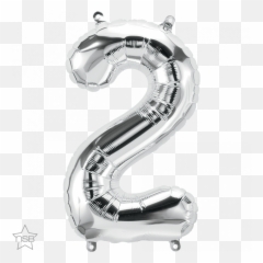 34 Number Age 22nd Birthday - Two Silver Shape Foil Rose Gold 2 Balloon Transparent Emoji,Carnival Emoji 2