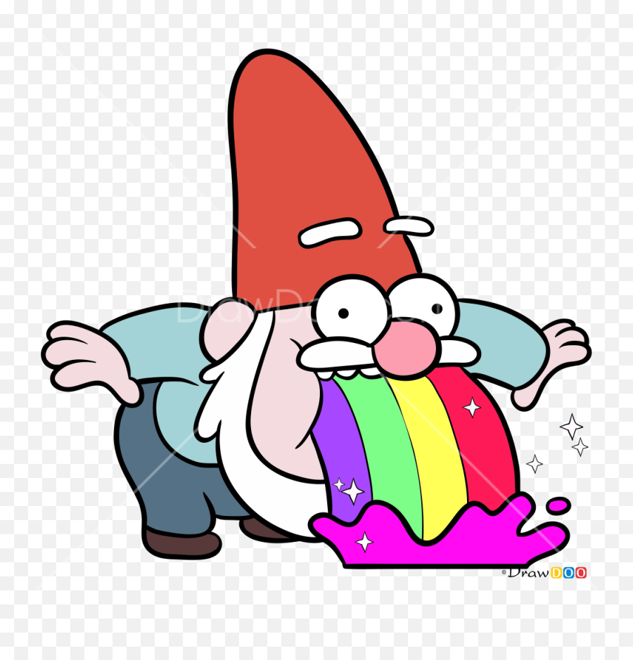 How To Draw Gnome Gravity Falls Emoji,Gravity Falls Emoji