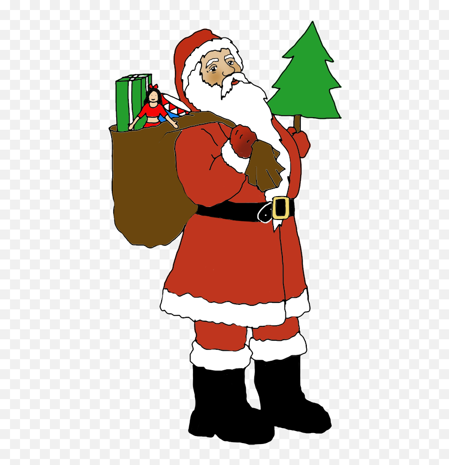 Father Clipart Xmas Father Xmas Transparent Free For - Clip Art Emoji,Father Christmas Emoji