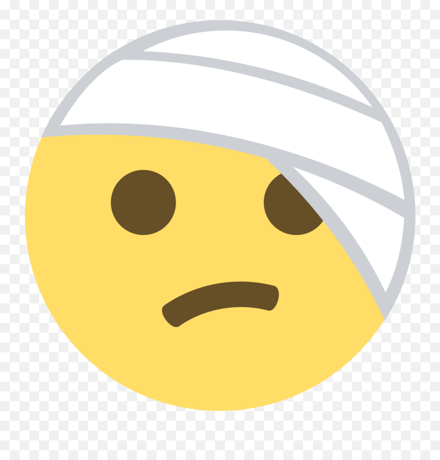 Head - Bandage On Head Emoji,Speaking Head Emoji