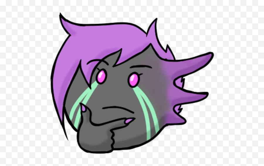 Trynith - Thonk Furry Emoji,Furry Thinking Emoji