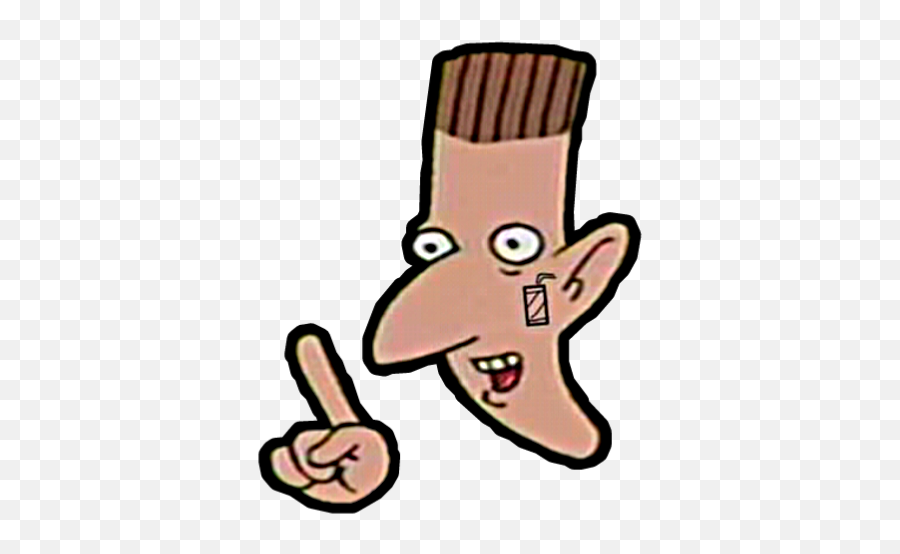 Trap Trash Heyarnold Caricature Sticker - Sign Language Emoji,Geez Emoji