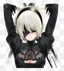 Popular And Trending Nier Stickers Picsart - Nier Automata Clear Png Emoji,Nier Automata Emoji