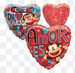 Amor U2013 Etiquetado Tipoglobomensaje U2013 Mayoreo Y - Globos Metalicos De Amor Emoji,Emoticon Changuito
