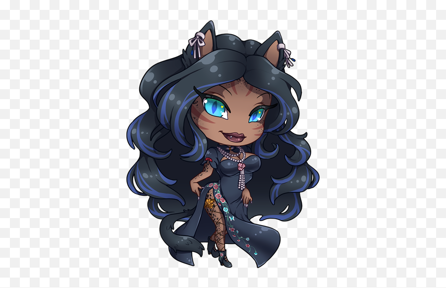 Vu0027lyria Azriel - Rpc Library Supernatural Creature Emoji,Chibi Base Body Emotions