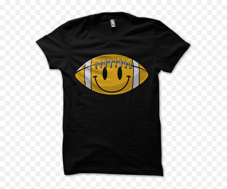 Smiley American Football T Shirt Design Png Emoji,Ghost Dog Emoticon