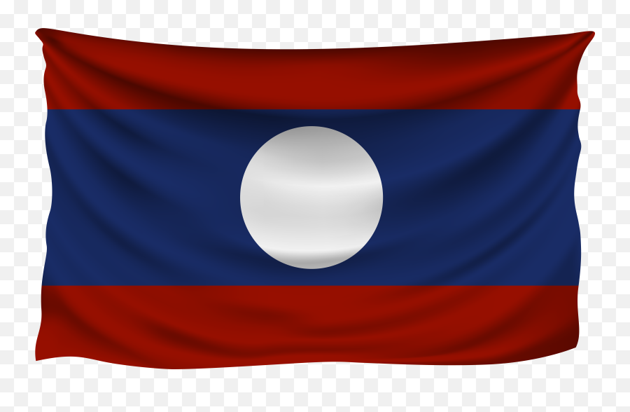 Flag Of Laos - Laos Flag Transparent Background Emoji,Laos Flag Emoji