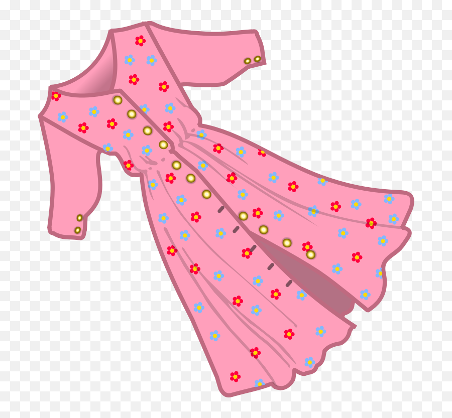 Free Pink Dress Cliparts Download Free Clip Art Free Clip - Dress Clipart Hd Emoji,Girls Emoji Robe