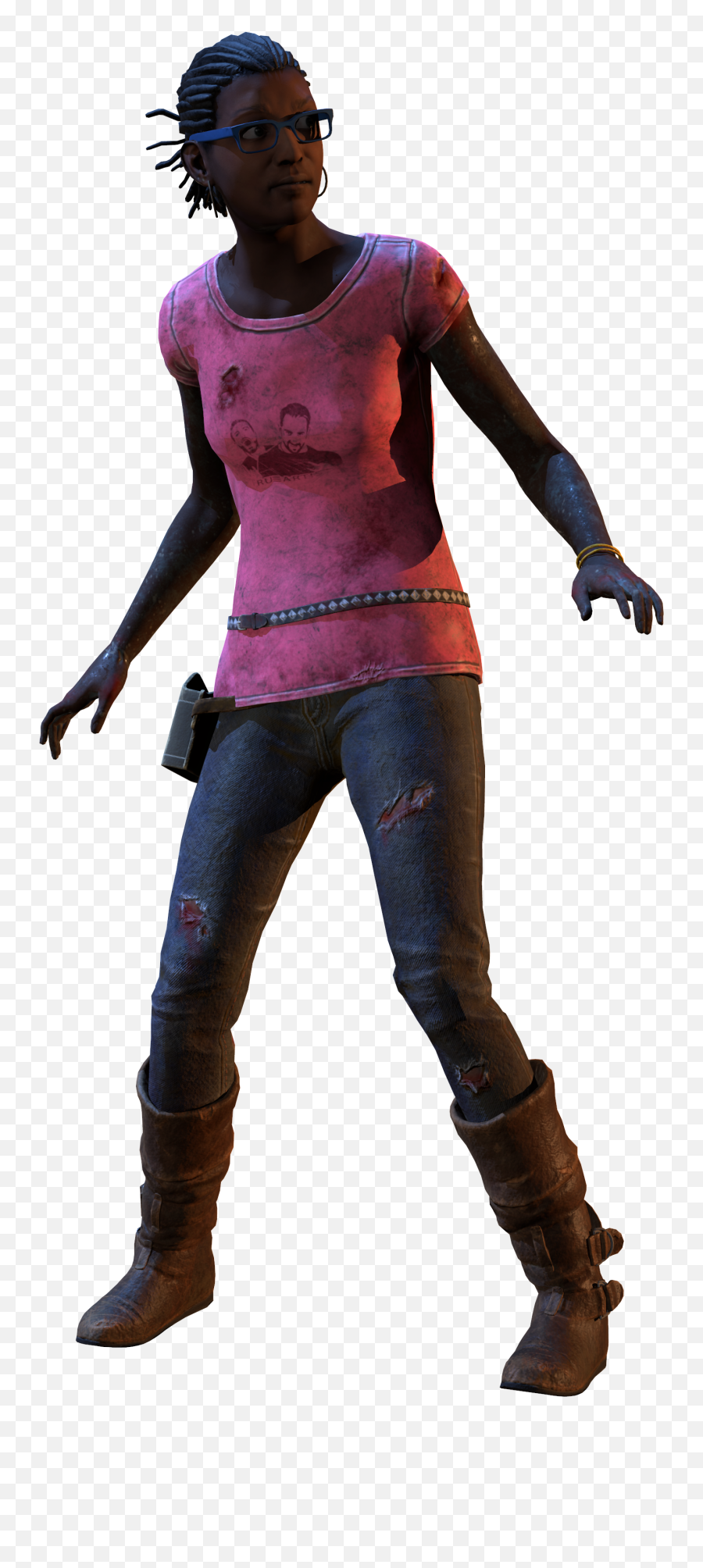 Meg Dead By Daylight Outfit Png Image - Tight Emoji,Emoji Outfit