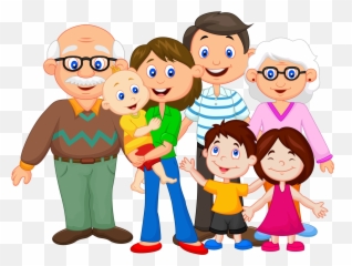 Adjectives - Family Clipart Png Emoji,Extended Family Emojis
