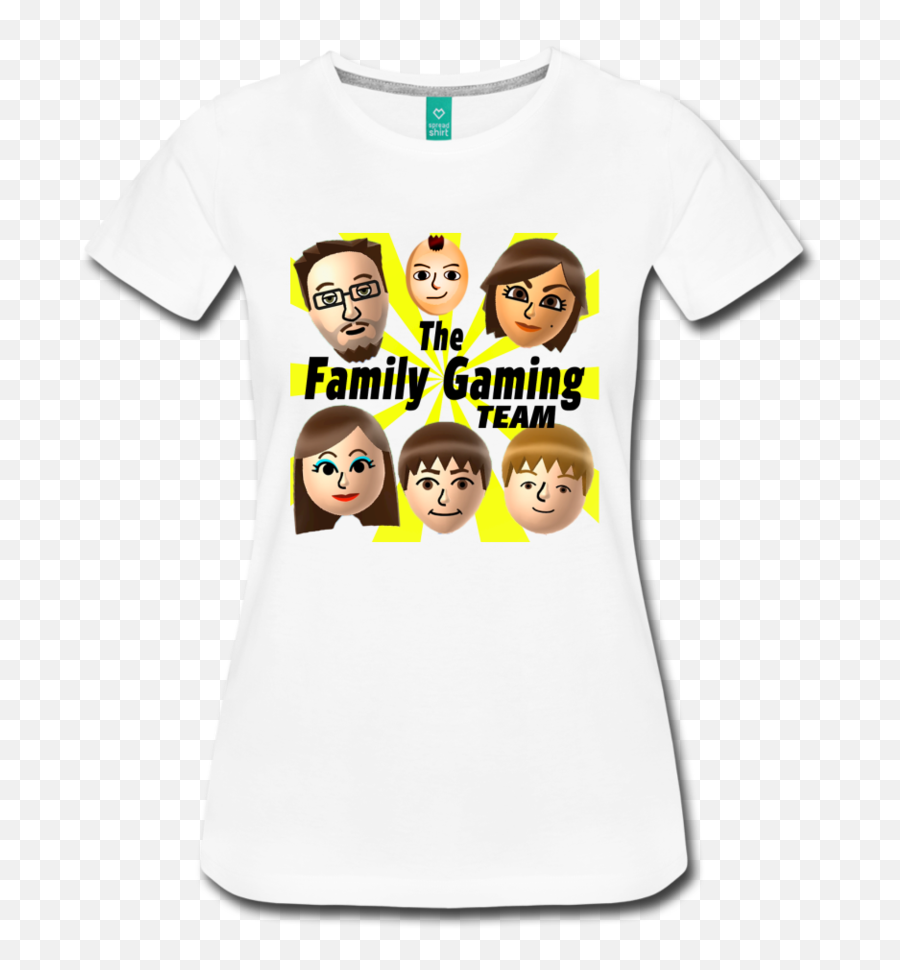 Fgteev Classic Logo T - Shirt Womens Family Gaming Team Emoji,Transparent Male Male Familt Emoji