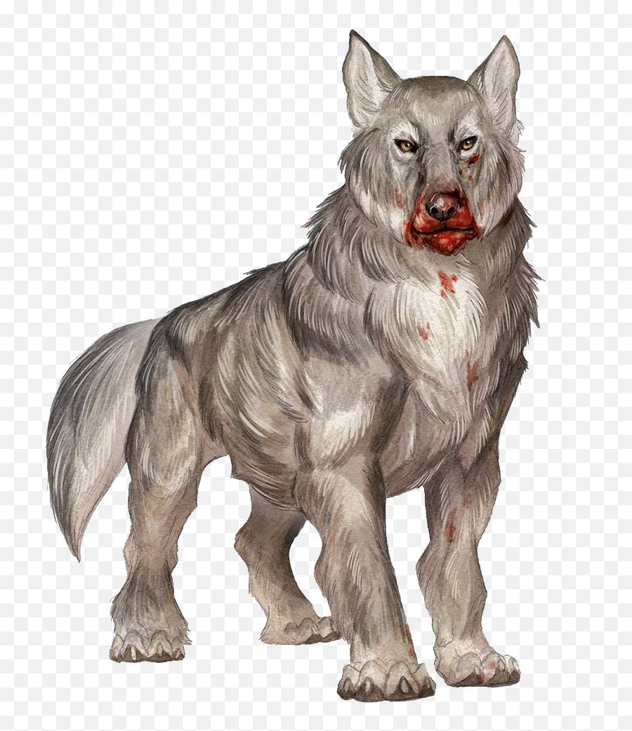 Pin On Rpg - Giant Wolf Emoji,Forgotten Realms Drain Emotion
