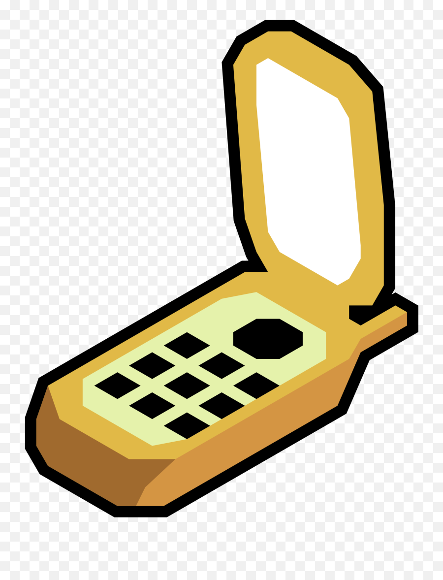 Flip Cell Phone Png - Telephone Transparent Cartoon Png Emoji,Samsung Jitterbug Touch 3 Emojis