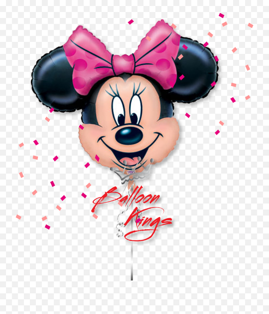 Minnie Mouse Head - Minnie Mouse Clipart Balloon Emoji,Girl Emoji Head
