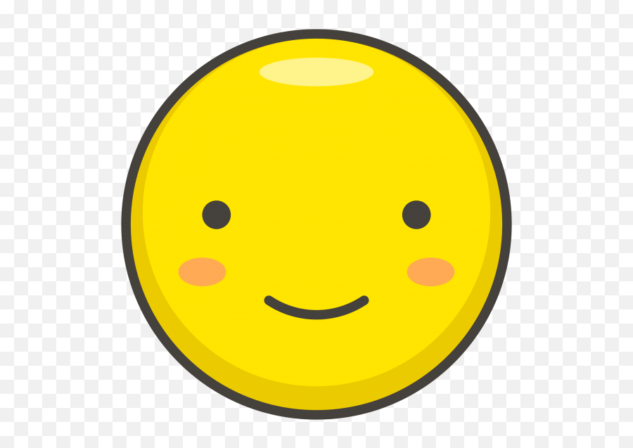 Slightly Smiling Face Emoji Png Transparent Emoji,Different Grin Emojis