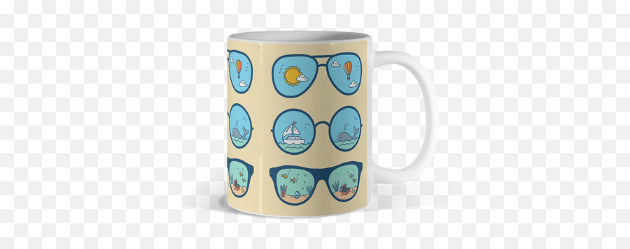 Cream Whale Mugs Design By Humans Emoji,Moby Dick Emoticons