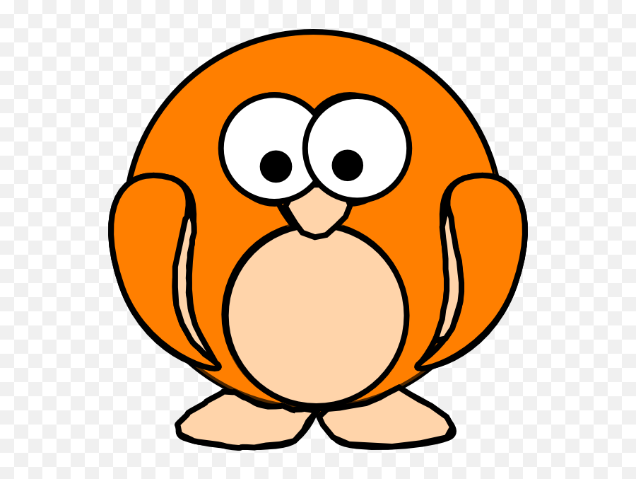 Orange Penguin Clip Art At Clkercom - Vector Clip Art Emoji,Tux Penguin Emoticon