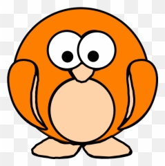 Orange Penguin Clip Art At Clkercom - Vector Clip Art Emoji,Tux Penguin Emoticon