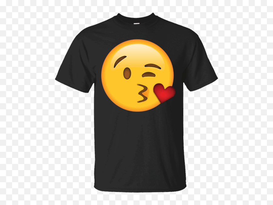 T - Funny St Patty Day Shirts Emoji,Blowing A Kiss Emoji