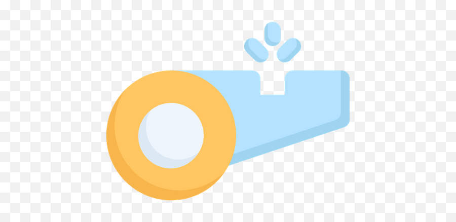 Free Whistle Icon Of Flat Style - Available In Svg Png Eps Emoji,Dumbbell Emojis