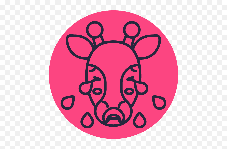 Giraffe Emoji Outline Icons Png 9,9 Emojis