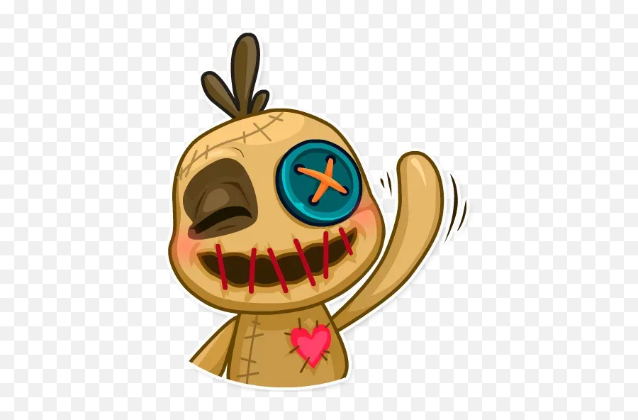 Voodoo Doll Chumbou201d Stickers Set For Telegram Emoji,Wvoodoo Emojis