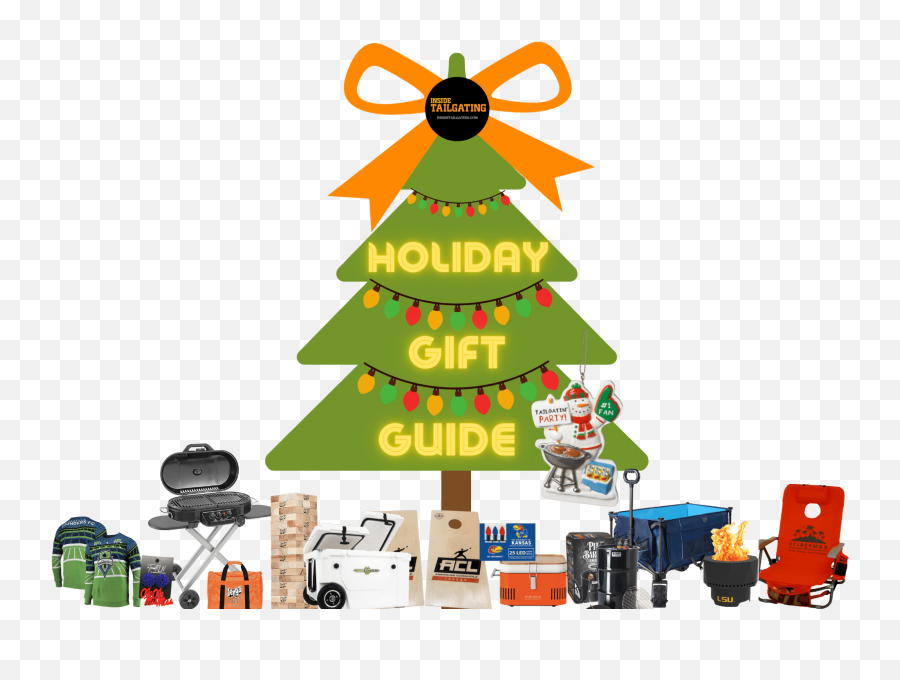 Holiday Gift Guide For Tailgaters Grillers U0026 Superfans Emoji,Christmastree And Presents Emoticon Facebook
