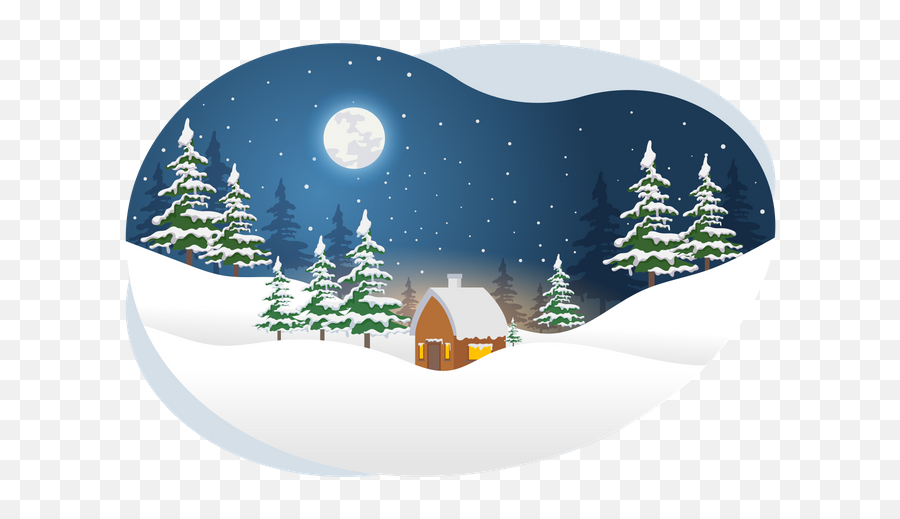 Christmas Night Png Pic Png Mart Emoji,Winter Holidy Emoji