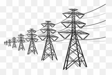 High Voltage Transmission Tower Png Picture Png Arts Emoji,High Voltage Emoji