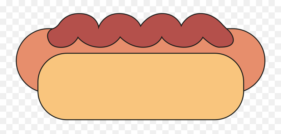 Hot Dog Fast Food - Free Vector Graphic On Pixabay Emoji,Plate Full Of Food Emoji