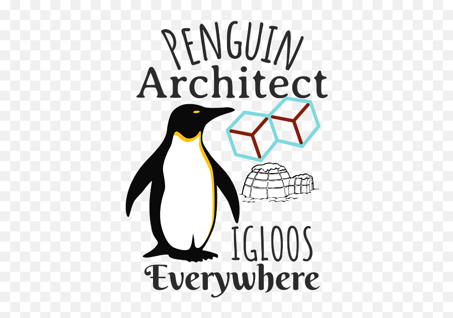 Funny Design Penguin Architect Jokes T - Shirt For Sale By Emoji,Penguin Japanese Emoticon