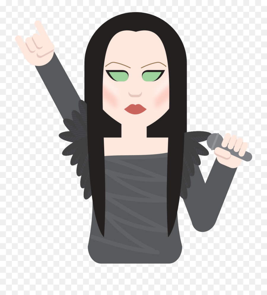 Crean Emoji De Tarja Turunen En Finlandia El Club Del Rock - Nightwish Emoji,Rock Emoji