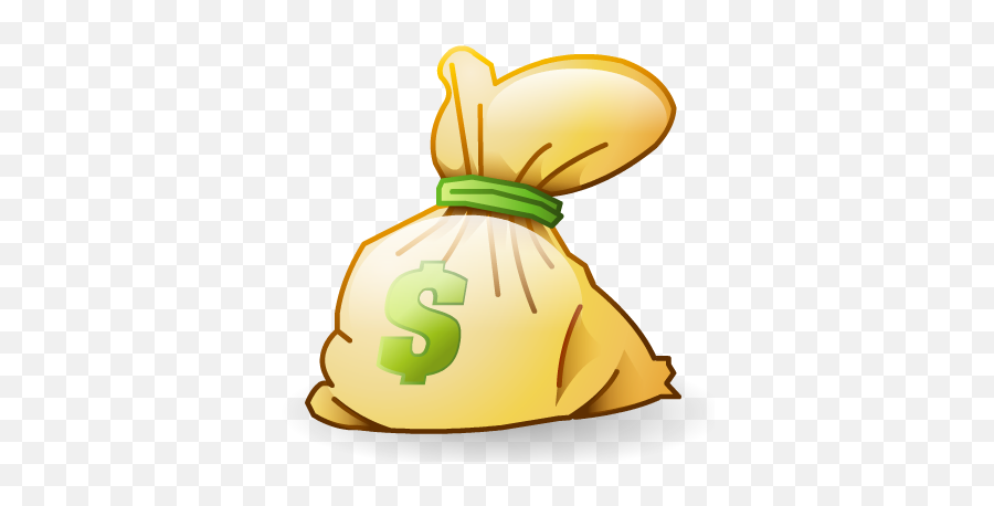 Download Cartoon Cash Png - Transparent Money Bag Cartoon Png Emoji,Money Bag Emoji Png
